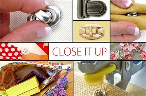 types of handbag closures